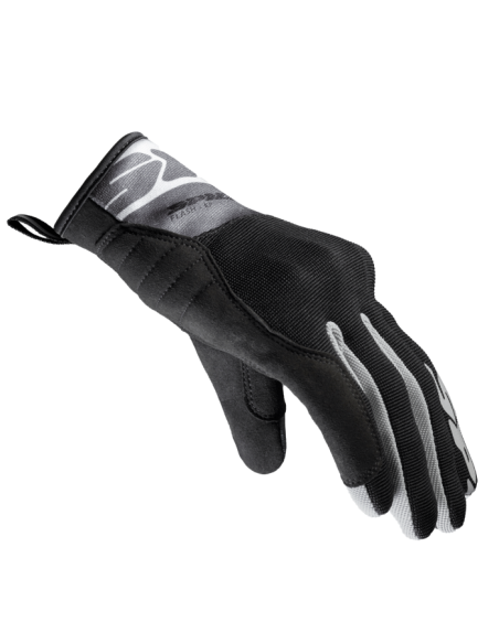 GUANTE SPIDI FLASH-KP LADY NEGRO GRIS