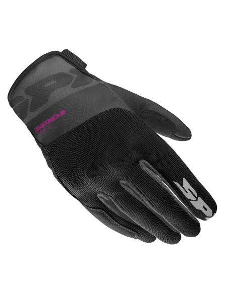 GUANTE SPIDI FLASH-KP LADY NEGRO FUCSIA