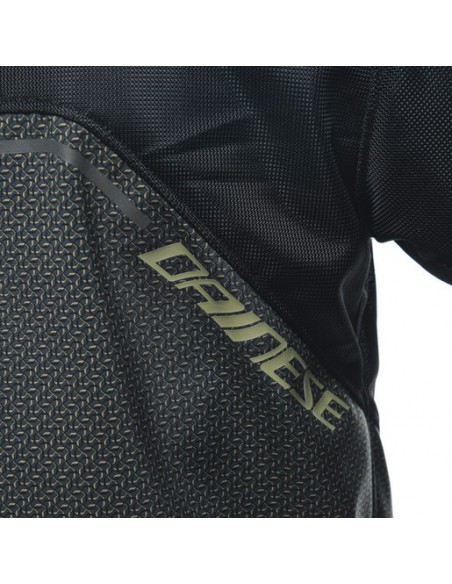 CAZADORA DAINESE IGNITE AIR TEX AUXETICA-INCENSE BLACK INCENSE