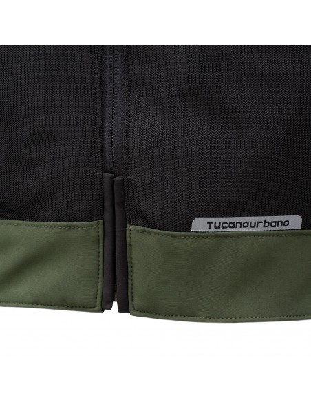 CHAQUETA TUCANO URBAN NETWORK NEGRO VERDE