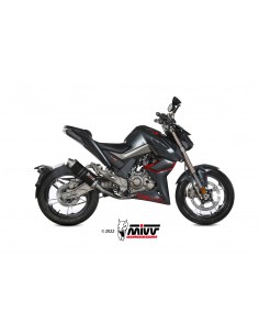 ESCAPE MIVV FULL SYSTEM 1x1 GP BLACK ZONTES ZT 125 U 2021-2024