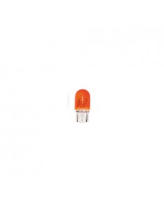 LAMPARA SIN CASQUILLO WEDGE-CUÑA 12V 21 5W W3X16D AMBAR T-20