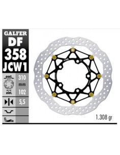 DISCO FRENO WAVE FLOATECH RACING 310X5.5MM DF358JCW1G03