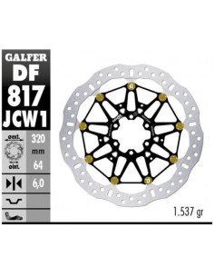 DISCO FRENO WAVE FLOATECH RACING 320X6MM DF817JCW1G03