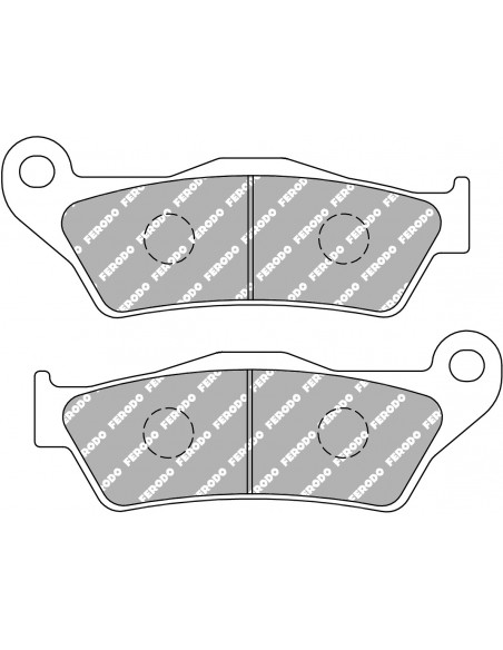 PASTILLA FRENO FERODO SINTERIZADA FDB2018ST