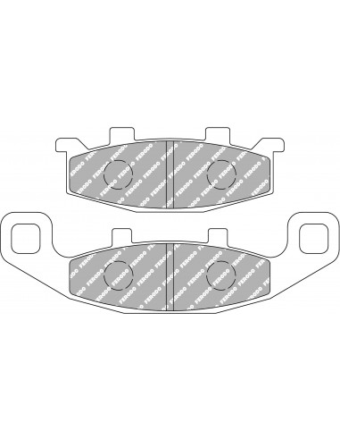 PASTILLA FRENO FERODO SINTERIZADA FDB481ST