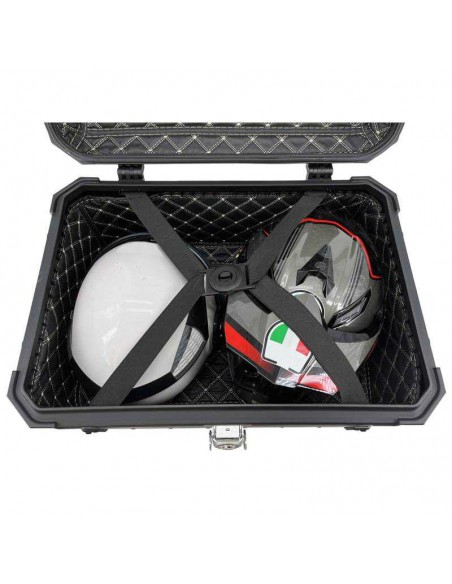 TOP CASE BAUL GPR ALPI-TECH 55 LT SILVER