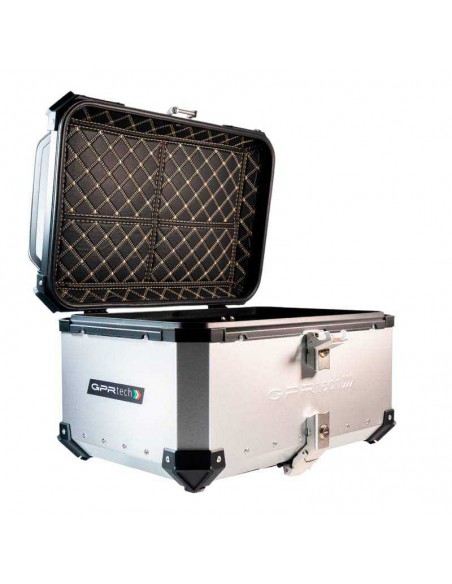 TOP CASE BAUL GPR ALPI-TECH 55 LT SILVER