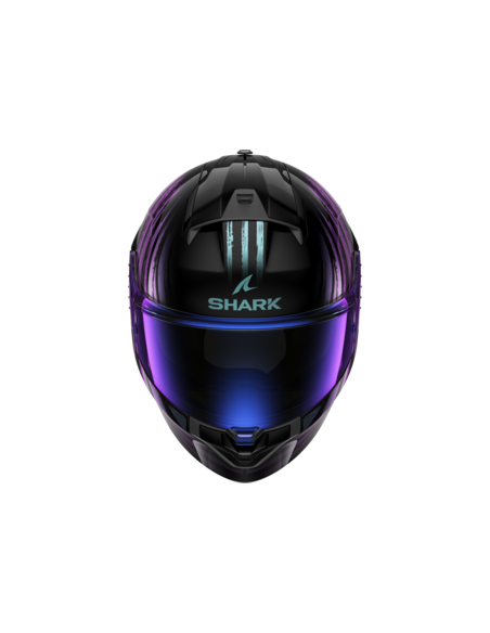 CASCO SHARK RIDILL 2 ASSYA NEGRO-AZUL-VIOLETA