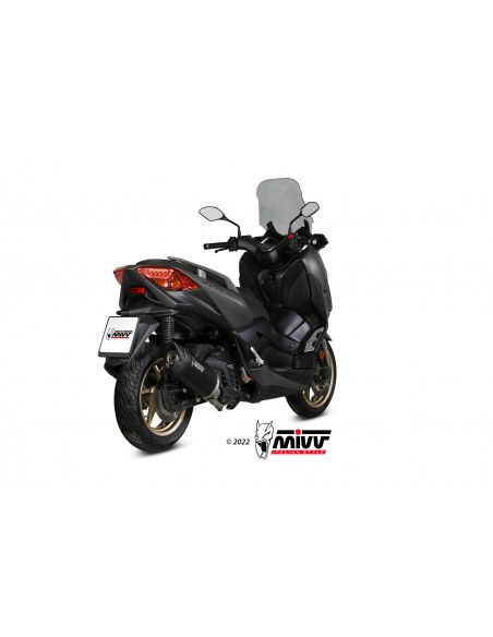 ESCAPE MIVV FULL SYSTEM 1x1 MOVER BLACK YAMAHA X-MAX 125 2021-2024