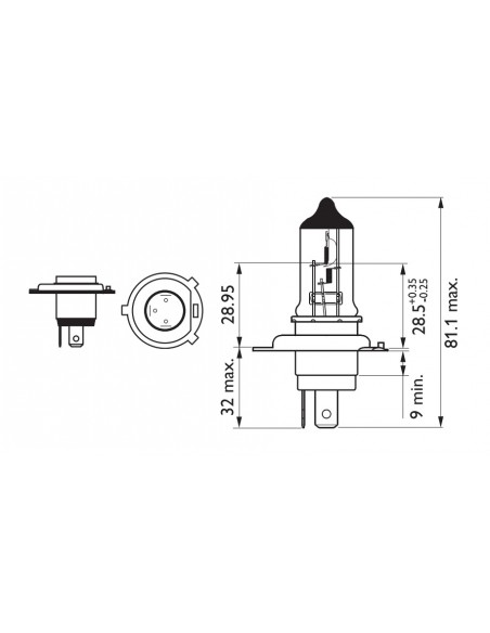 12V 35/35W PX43T