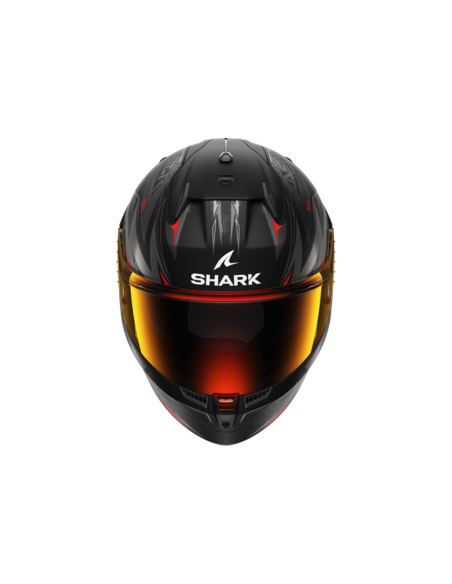 CASCO D-SKWAL 3 BLAST-R MAT BLACK ANTHRACITE RED