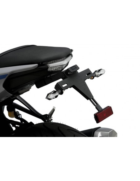 SOPORTE PORTAMATRICULA NEGRO