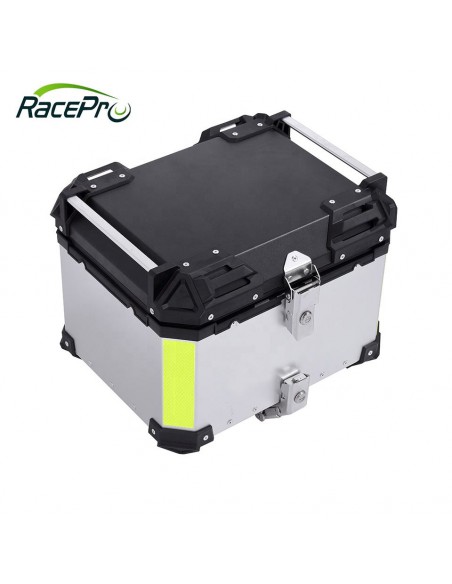 BAUL ALUMINIO 55L PLATA