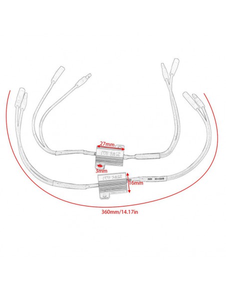 RESISTENCIAS INTERMITENTES LED