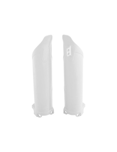 PROTECTOR HORQUILLA BLANCO RACETECH KAWASAKI KX125-250 07-08 KX250-450F 06-08 KLX450F 07-19