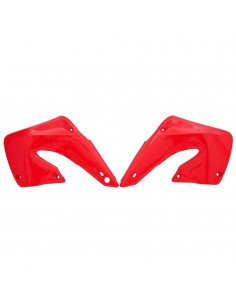 CUBRE RADIADOR ROJO RACETECH HONDA CR 125-250 00-01