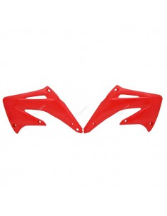 CUBRE RADIADOR ROJO RACETECH HONDA CR 125-250 02-07