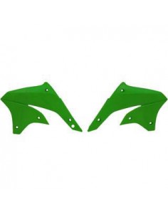 TAPAS RADIADOR VERDES RACETECH KAWASAKI KLX 450 R 07-23
