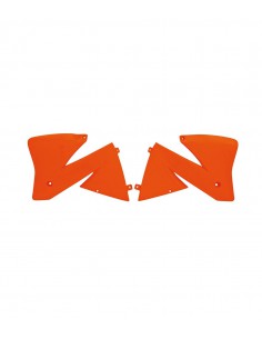 TAPAS RADIADOR NERANJAS RACETECH KTM EXC, SX 00-02