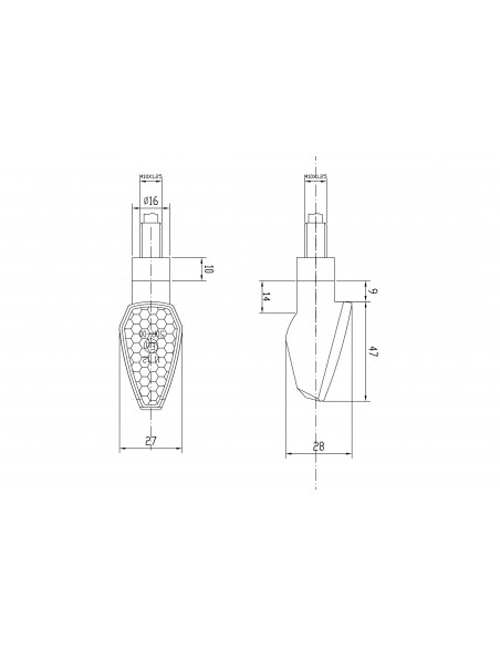 INTERMITENTES PUIG PEAK UNIVERSAL CORTO