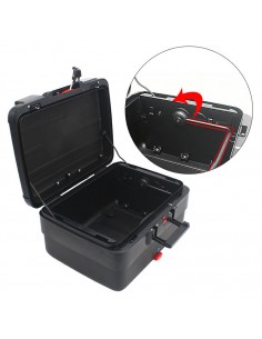 BAUL EXTENSIBLE TOP BOX NEGRO 35-40 LITROS