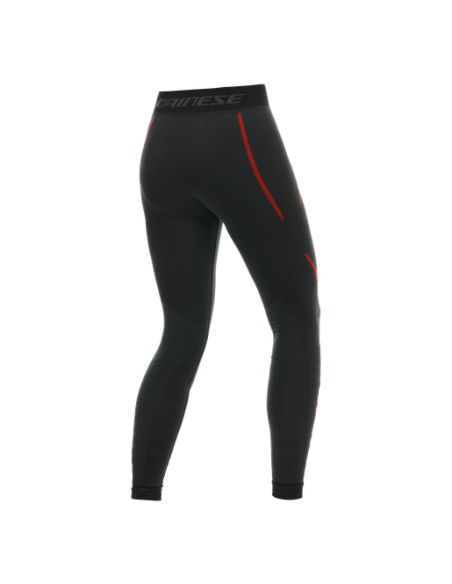 PANTALON DAINESE THERMO LADY NEGRO ROJO