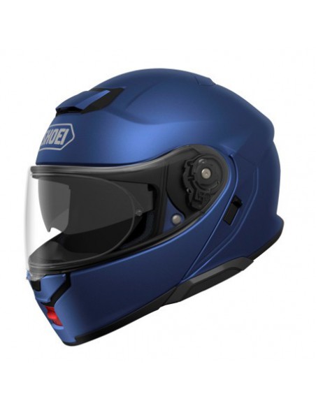 CASCO SHOEI NEOTEC 3 AZUL MATE METALIZADO