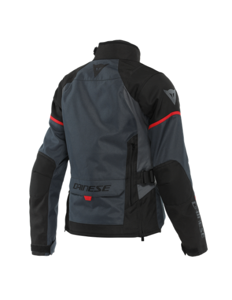 CHAQUETA DAINESE TEMPEST 3 D-DRY LADY EBONY-BLACK-LAVA-RED