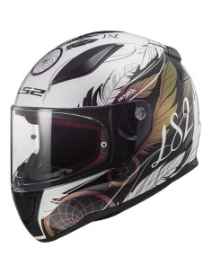 CASCO LS2 FF353 RAPID II BOHO WHITE BLACK PINK