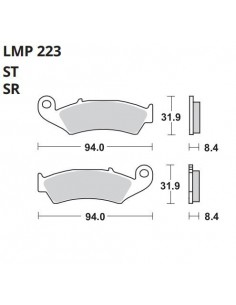 PASTILLA DE FRENO AP LMP 223 SR