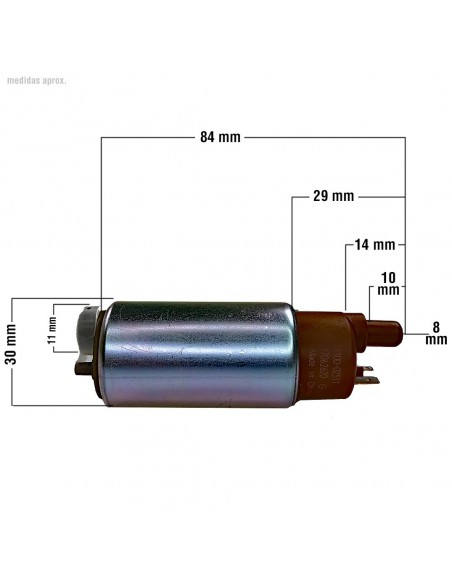 BOMGA GASOLINA INTERNA 12V