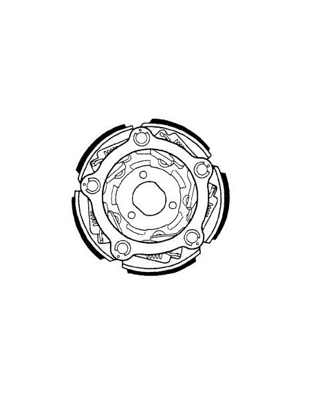 JUEGO 5 MAZAS EMBRAGUE YAMAHA MAJESTY 400 X-MAX 400