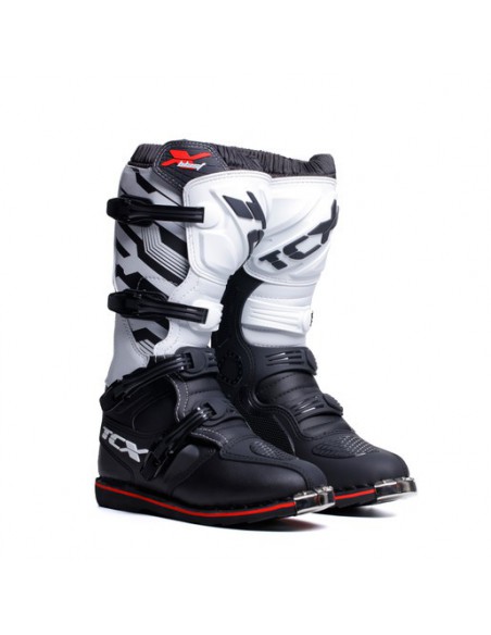 BOTAS TCX  X-BLAST NEGRO BLANCO ROJO