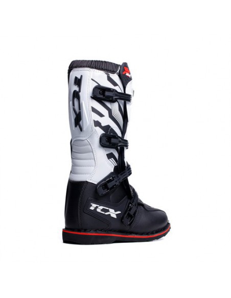 BOTAS TCX  X-BLAST NEGRO BLANCO ROJO
