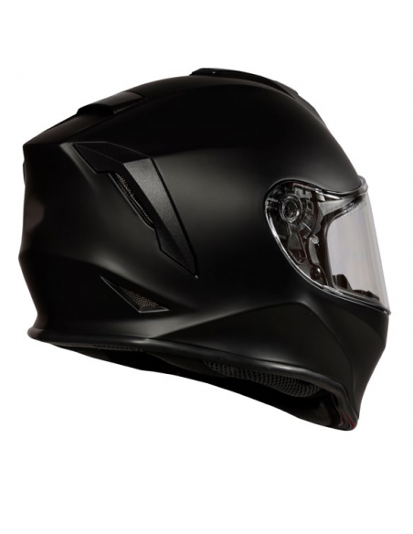 CASCO INTEGRAL SOLID NEGRO MATE MAS PINLOCK HOMOLOGACION 22.06