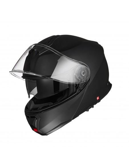 CASCO MODULAR NEGRO MATE CON GAFA SOLAR HOMOLOGACION 22.06