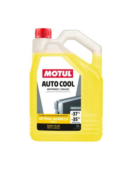 ANTICONGELANTE MOTUL AUTO COOL OPTIMAL AMARILLO -37ºC