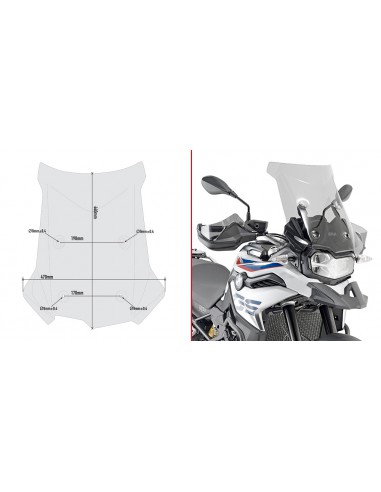 CUPULA P/KITAO BMW.FGS.850.18