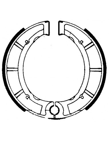 ZAPATA DE FRENO DELANTERA