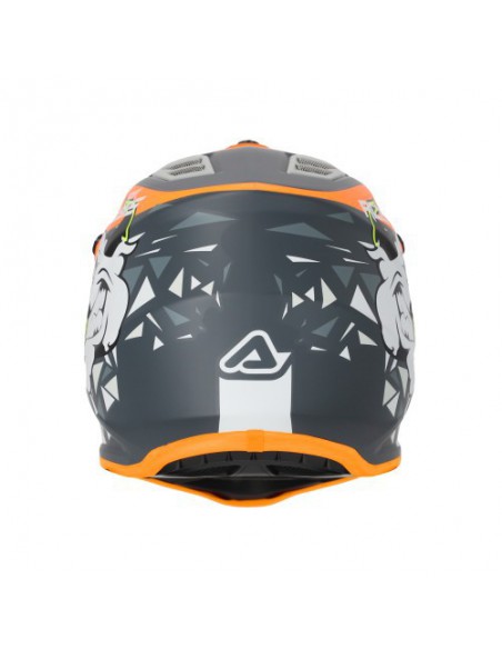 CASCO ACERBIS PROFILE JUNIORL NARANJA GRIS