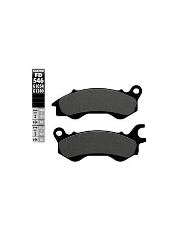 PASTILLA FRENO SEMI METALICA FD546G1054 PASTILLA FRENO SEMI METALICA FD546G1054