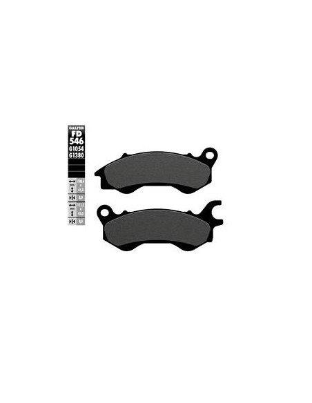 PASTILLA FRENO SEMI METALICA FD546G1054 PASTILLA FRENO SEMI METALICA FD546G1054