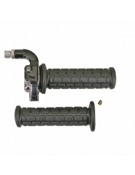 PUÑO GAS TNT CROMADO NEGRO