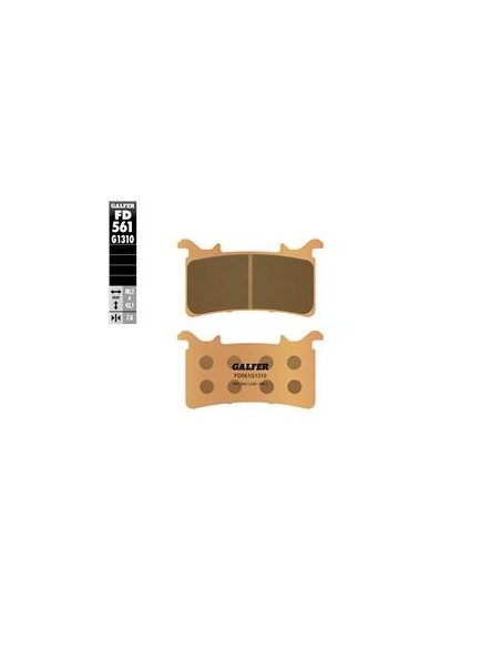PASTILLA DE FRENO SINTERIZADA FD561G1310 RACING