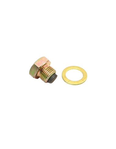 TORNILLO VACIADO ACEITE M14X1,25MM CON ANILLO DE SELLADO