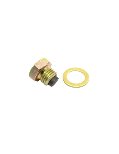 TORNILLO VACIADO ACEITE M14X1,5MM CON ANILLO DE SELLADO