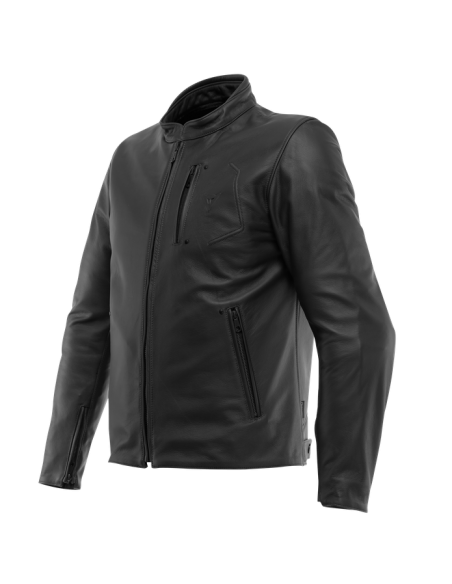 CAZADORA DAINESE FULCRO QDF LEATHER BLACK