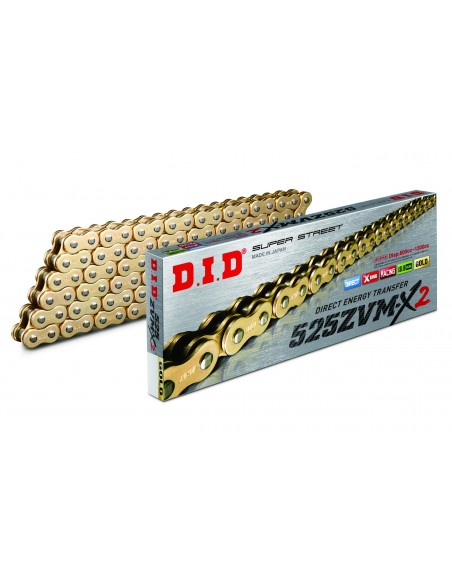 CADENA DID 525 ZVM-X2 (G&G) X 112 R