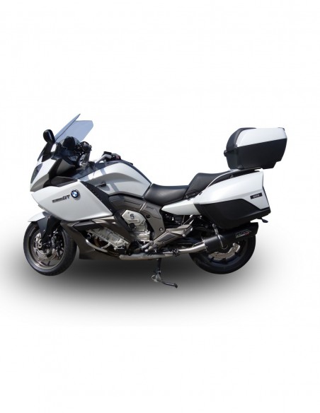 GPR Par de terminales homologados con db killer extraíbles y tubos de conexión específicos Bmw K 1600 Gt 10-16